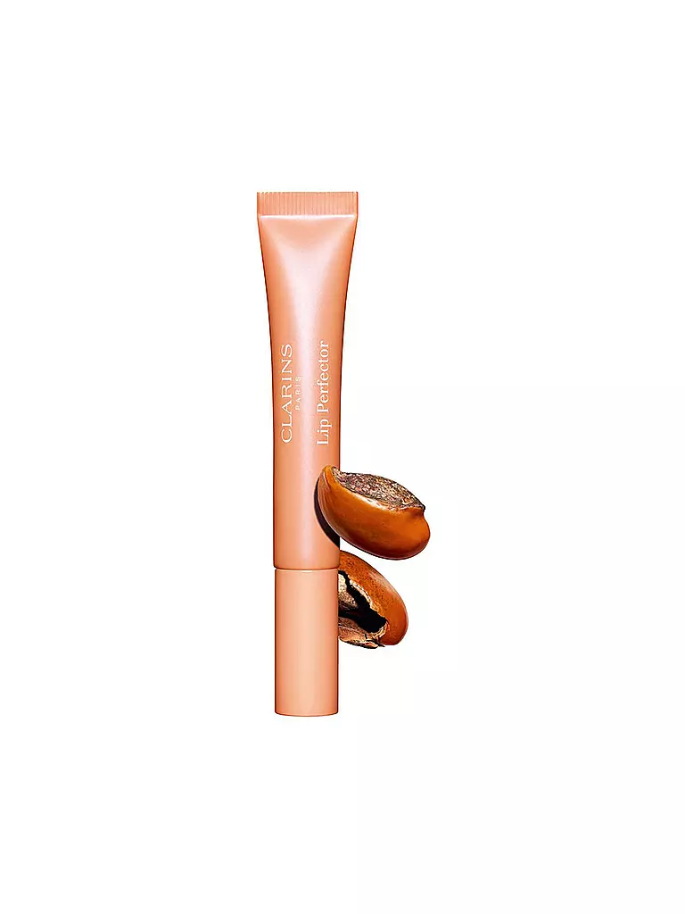 CLARINS | Lippenstift - Natural Lip Perfector ( 22 Peach Glew ) | dunkelrot