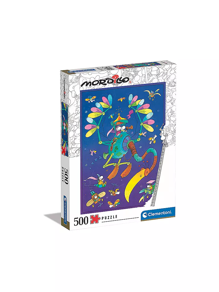 CLEMENTONI | Puzzle  Mordillo Collection - Mordillo 500 Teile | keine Farbe