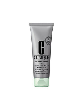 CLINIQUE | All About Clean 2-in-1 Charcoal Mask + Scrub Anti-Pollution 100ml