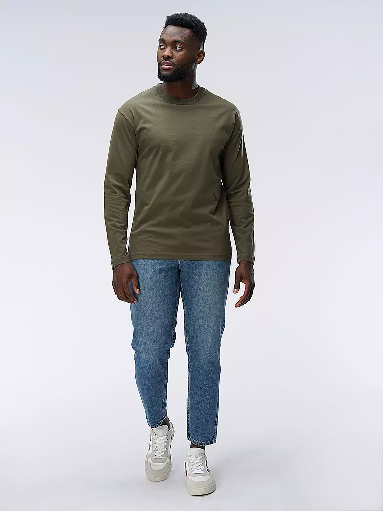 CLOSED | Langarmshirt CLASSIC | olive