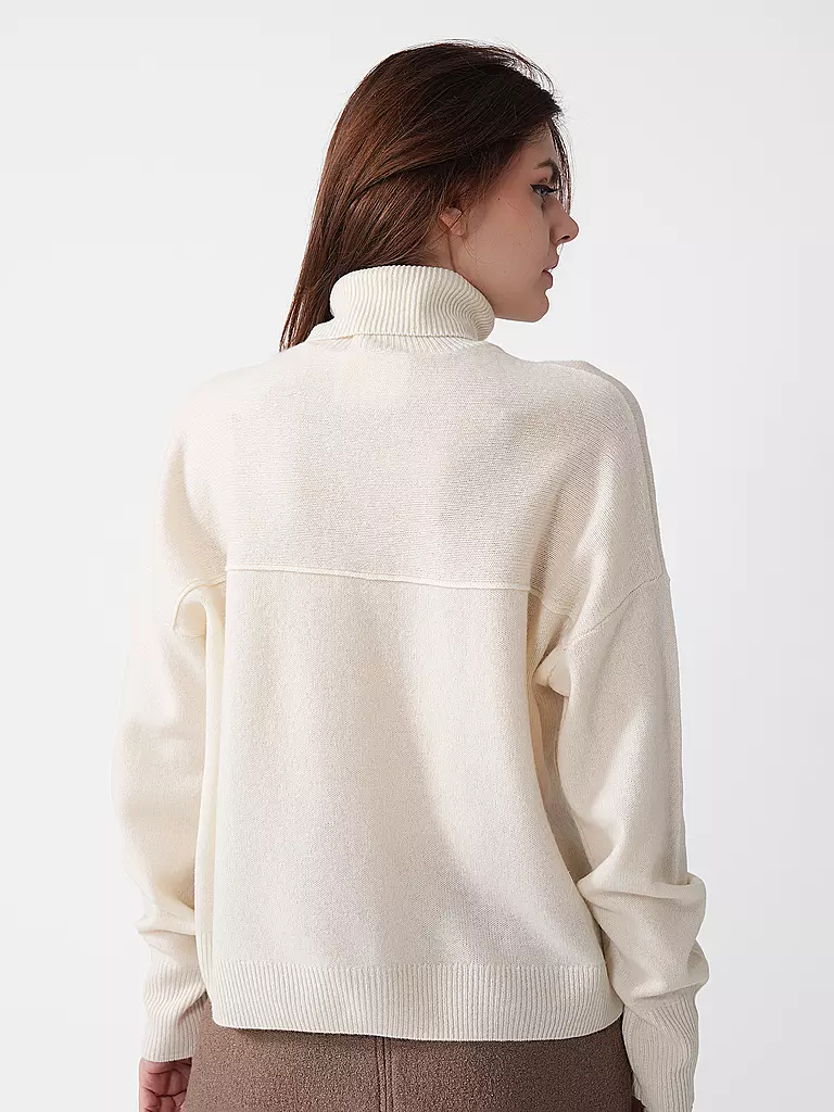 CLOSED | Rollkragenpullover  | creme