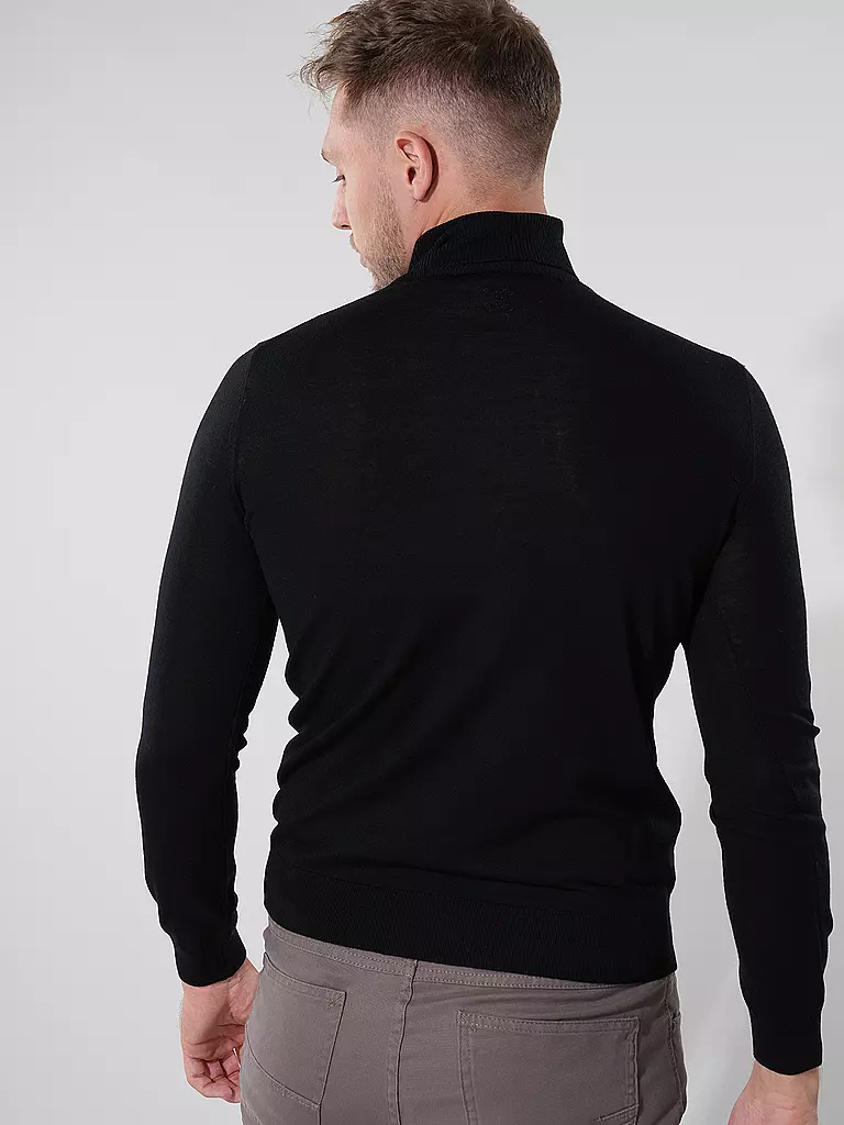 CLOSED | Rollkragenpullover | schwarz