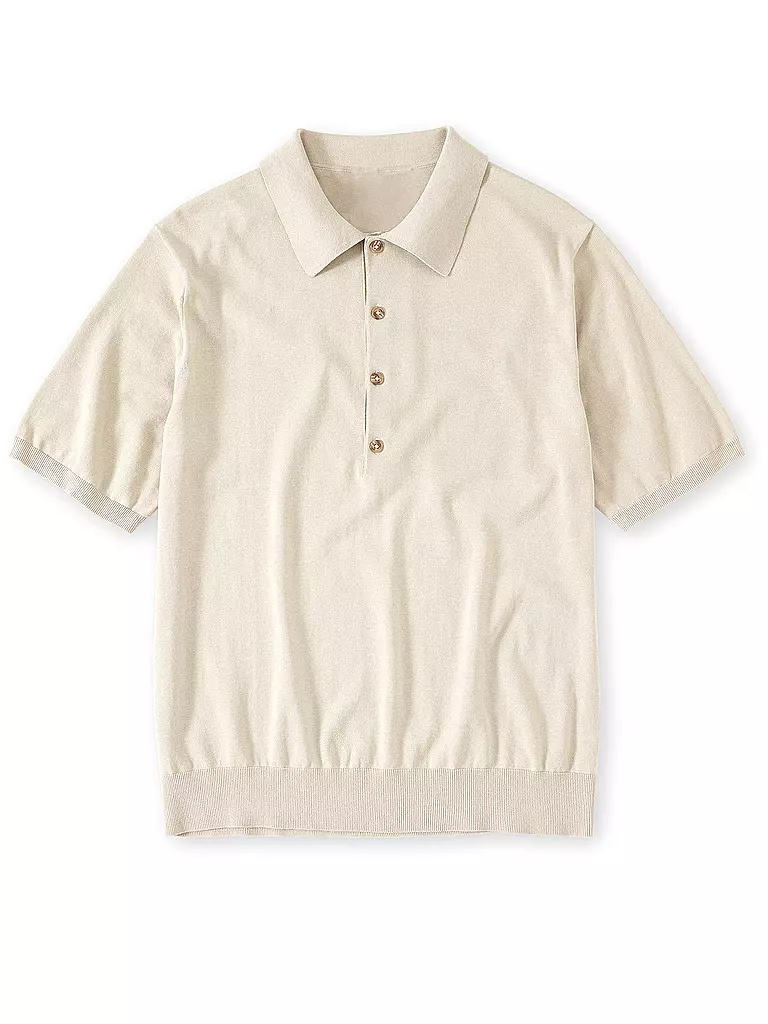 CLOSED | Strickpoloshirt  | beige