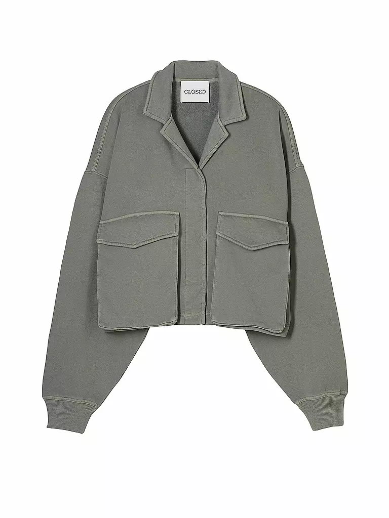 CLOSED | Sweatjacke  | olive