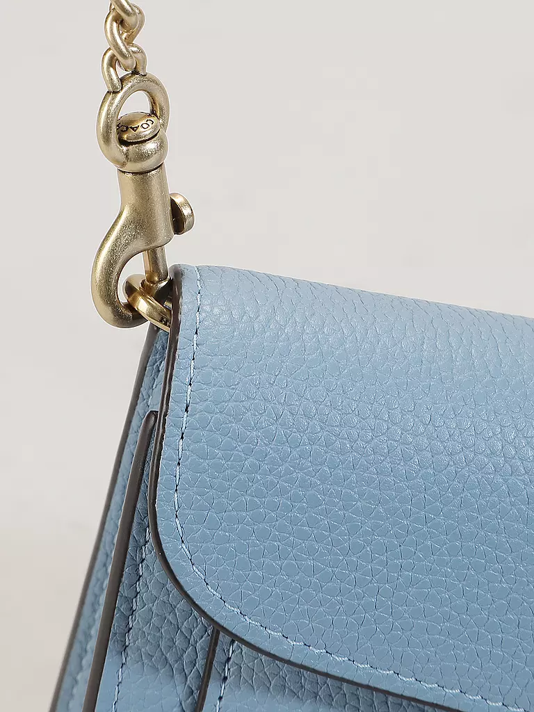 COACH | Ledertasche - Mini Bag TABBY | hellblau