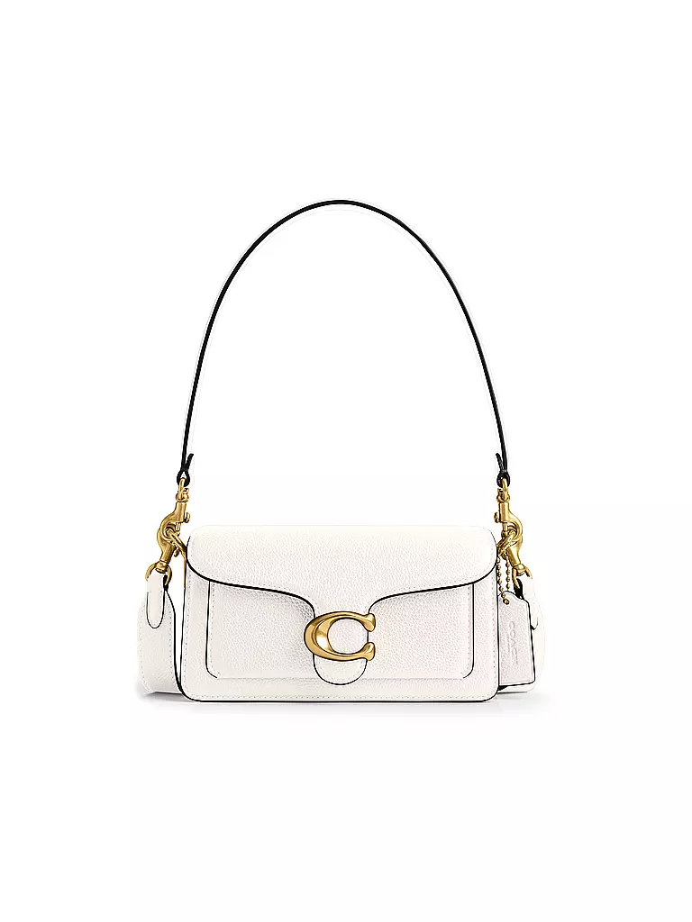 COACH | Ledertasche - Umhängetasche TABBY  | creme