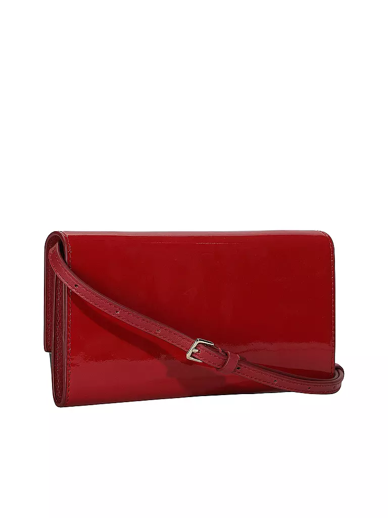 COCCINELLE | Ledertasche - Mini Bag METALLIC PATEND | rot