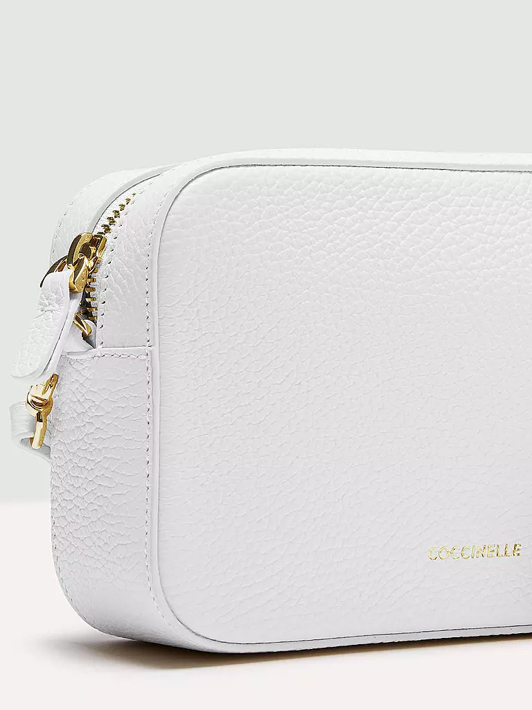 COCCINELLE | Ledertasche - Mini Bag TEBE | weiss