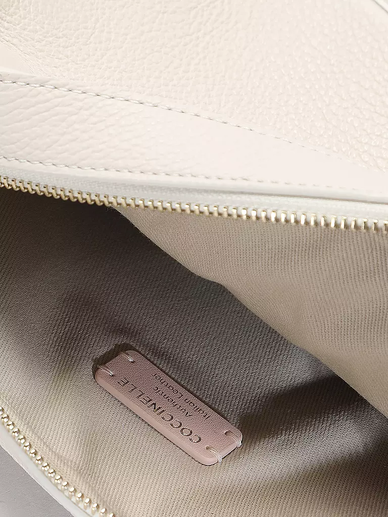 COCCINELLE | Ledertasche - Umhängetasche TEBE  | weiss