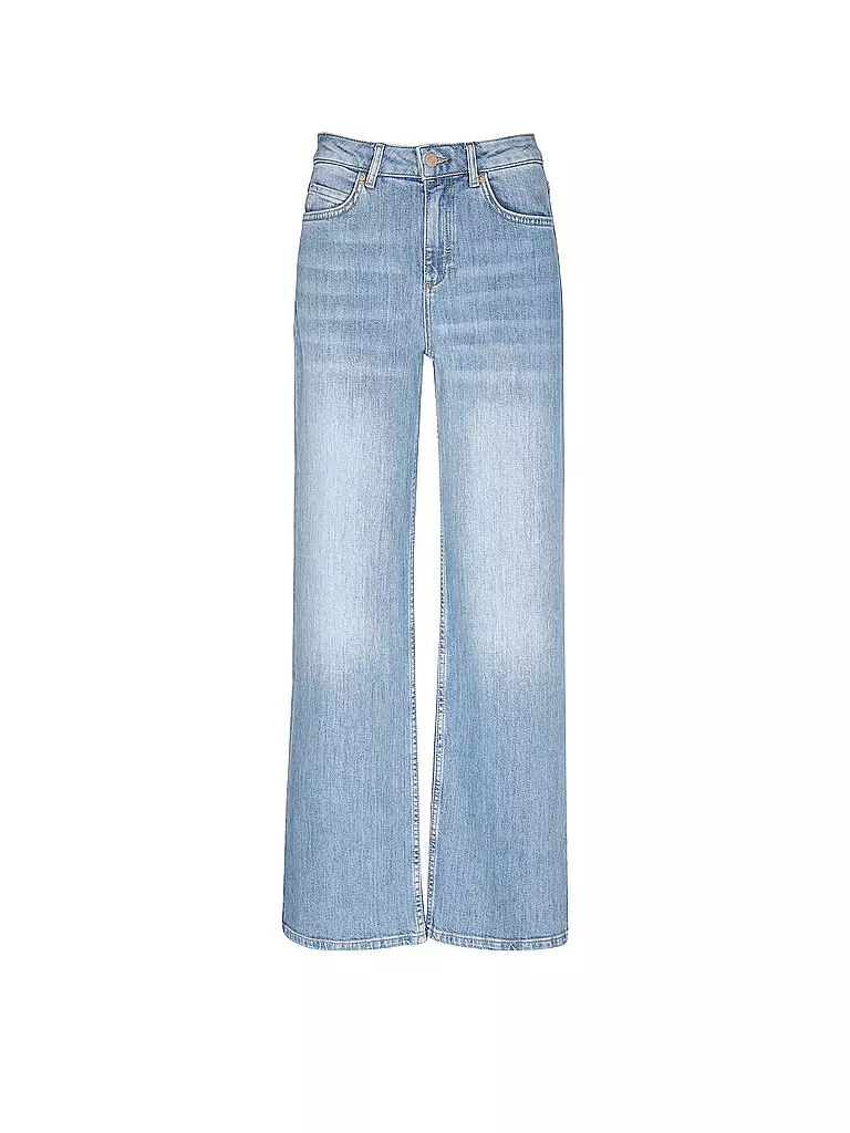 COMMA IDENTITY | Jeans Wide Leg Fit  | blau