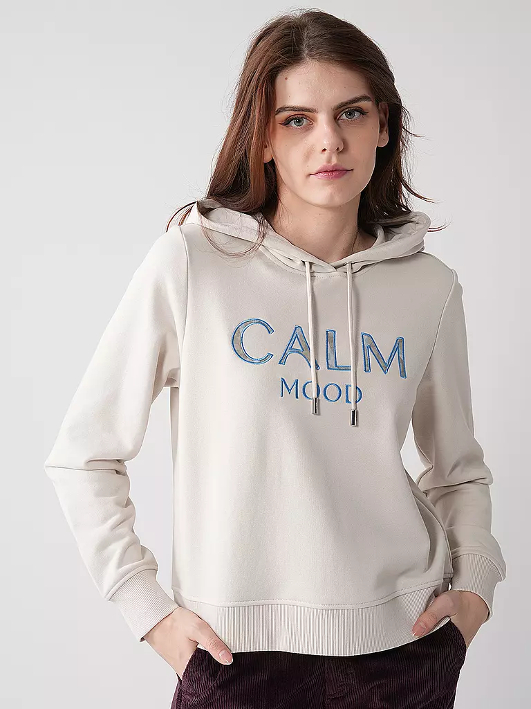 COMMA IDENTITY | Kapuzenswaeter - Hoodie | creme