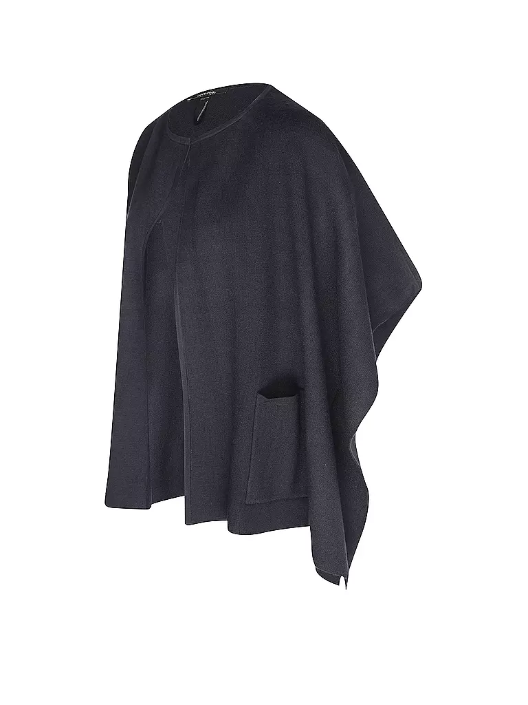 COMMA | Cape - Poncho | dunkelblau