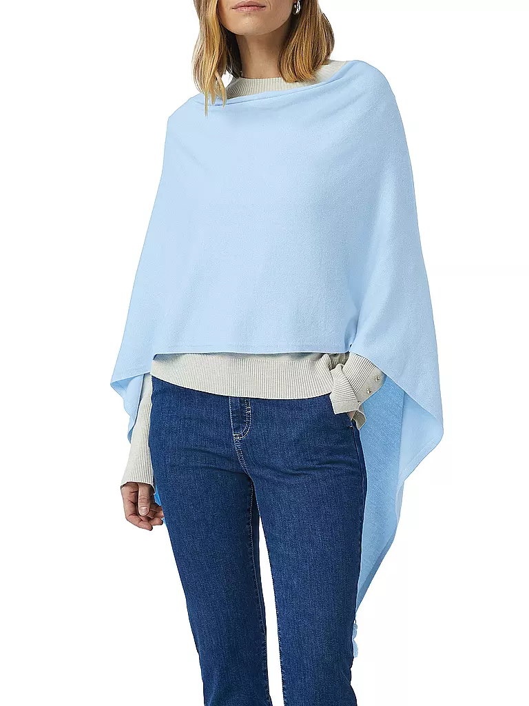 COMMA | Poncho - Cape | hellblau