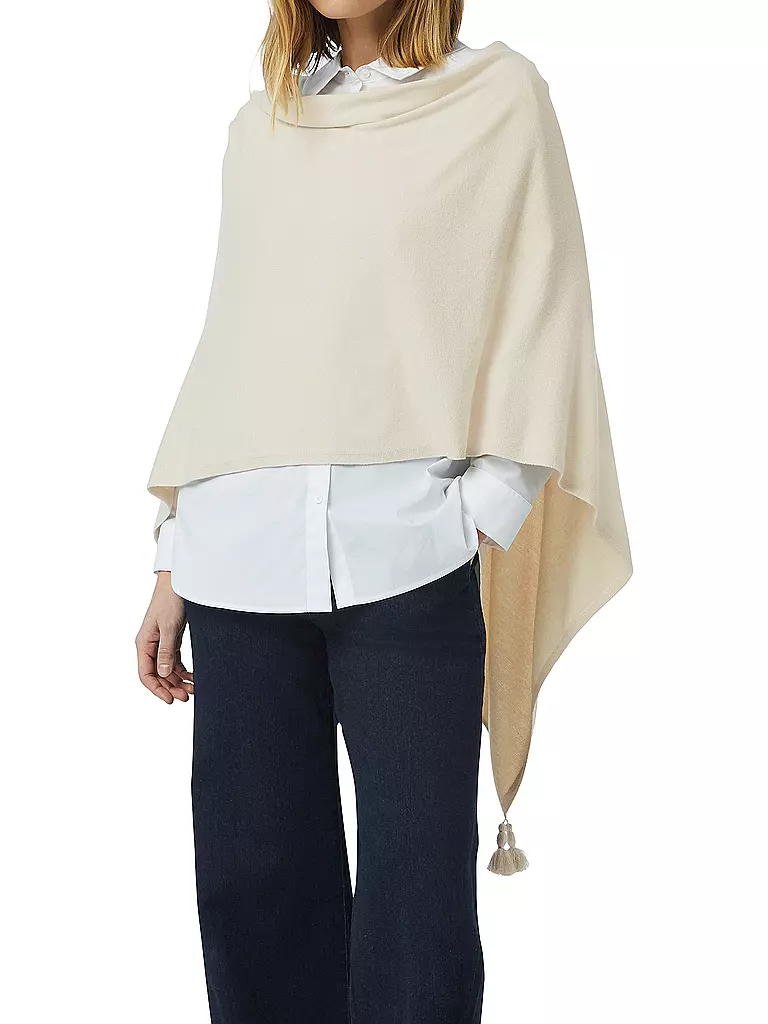 COMMA | Poncho - Cape | creme