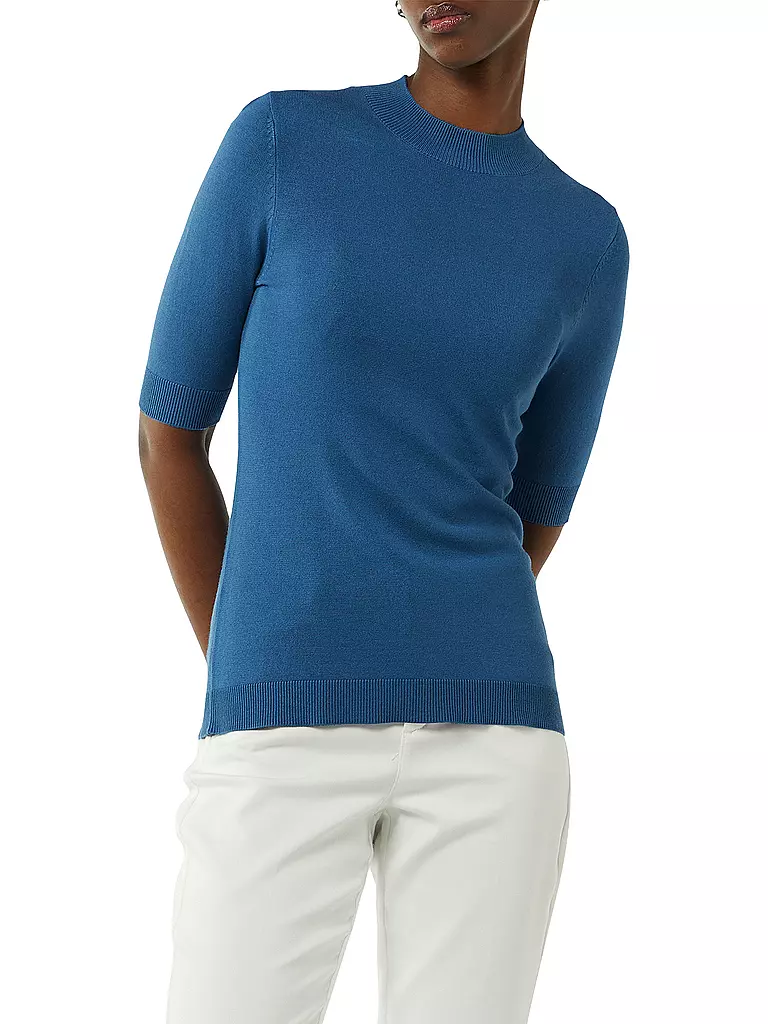 COMMA | Pullover Slim Fit | blau