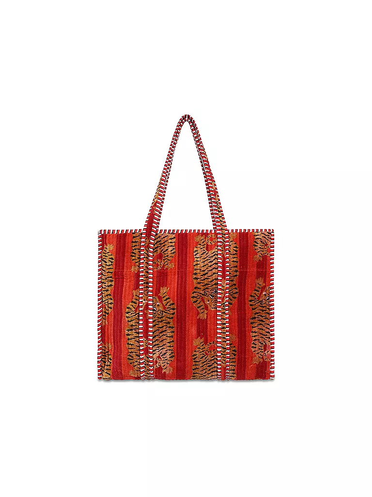 CONSCIOUS YOGA COLLECTIVE | Tasche - Shopper TIBETAN TIGER  TOTE | rot