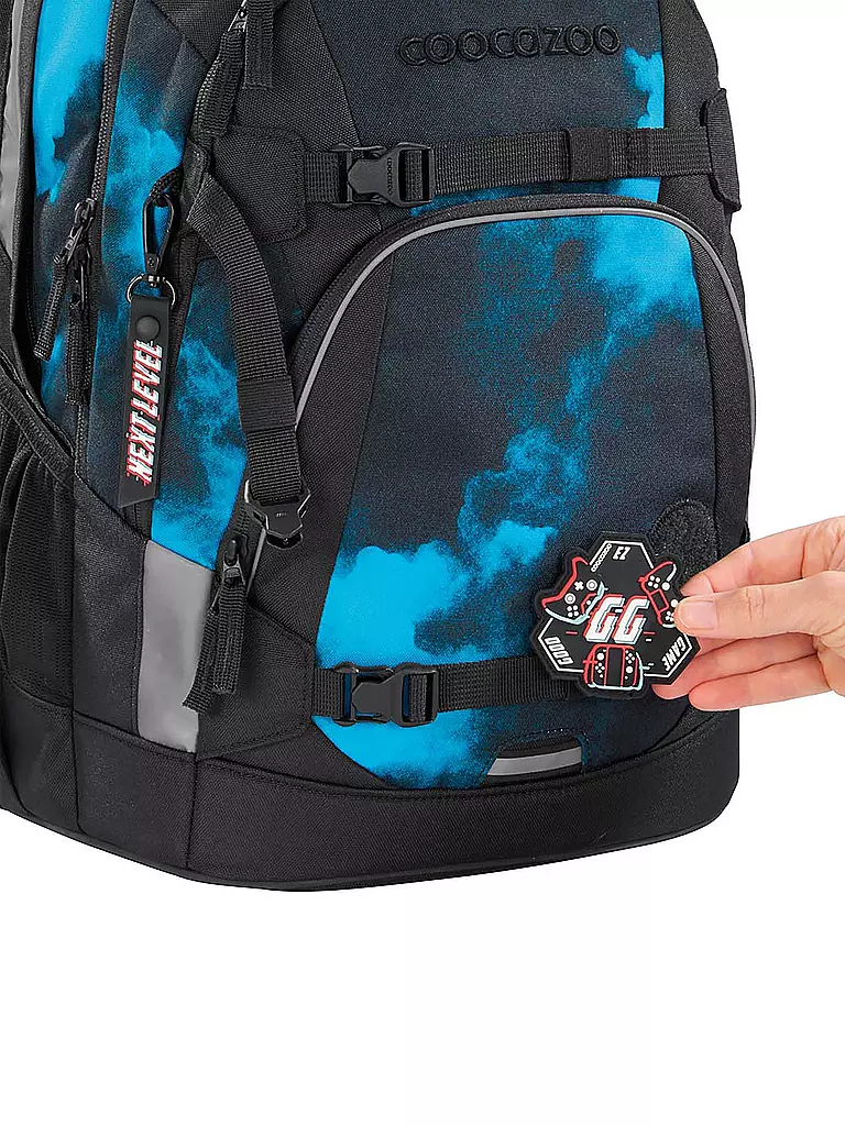 COOCAZOO | Schulrucksack MATE Mystic Clouds | dunkelblau