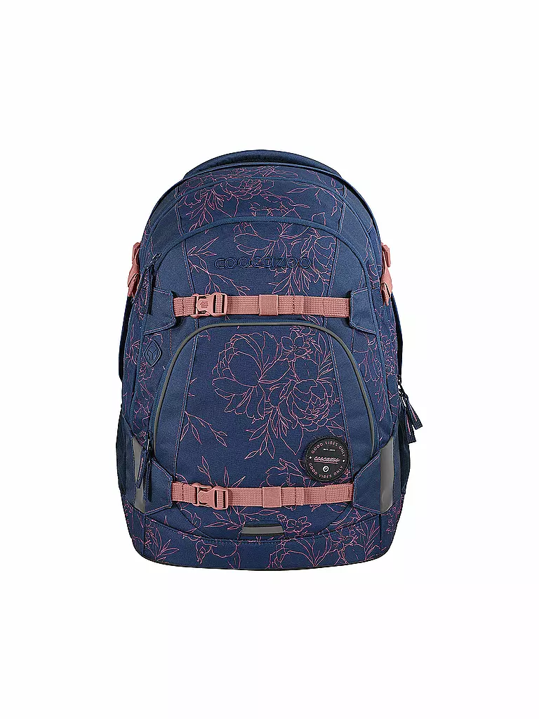 COOCAZOO | Schulrucksack MATE Sweet Rose | dunkelblau