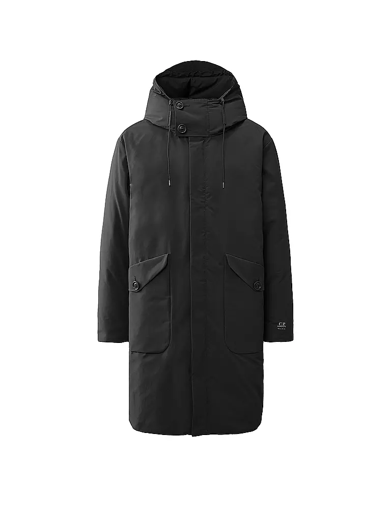 CP COMPANY | Daunenmantel MICRO M | schwarz