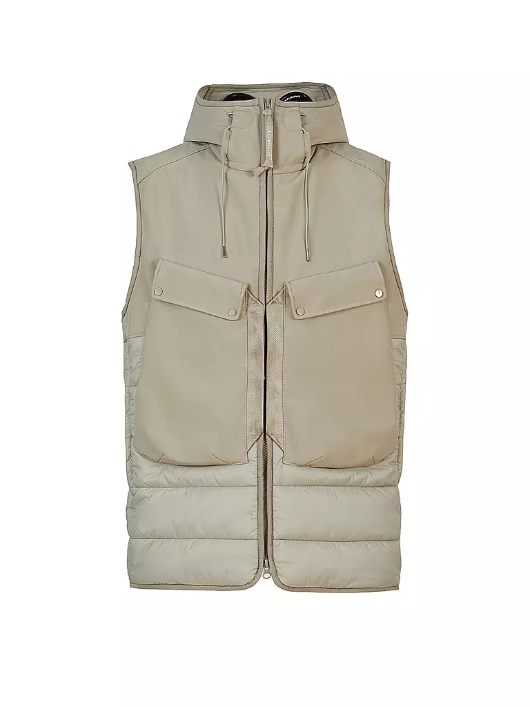 CP COMPANY | Hybridgilet | beige