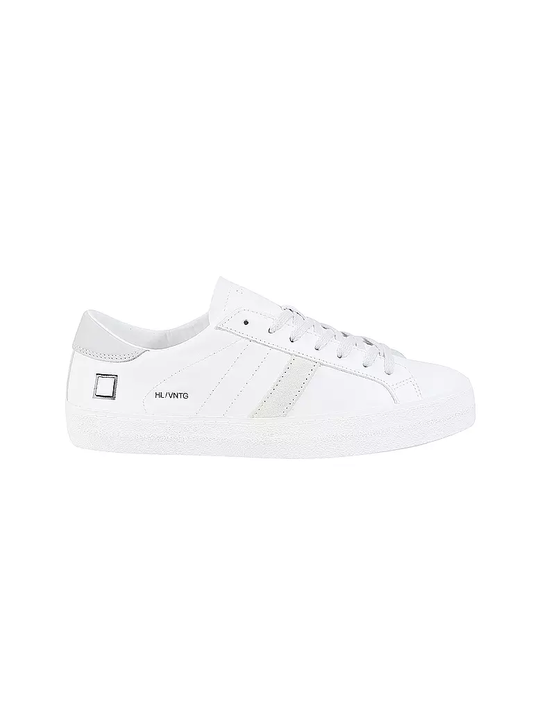 D.A.T.E. | Sneaker HILL LOW VINTAGE CALF | weiss