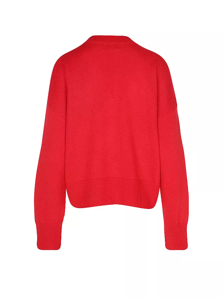 DAVIDA | Kaschmirpullover | rot