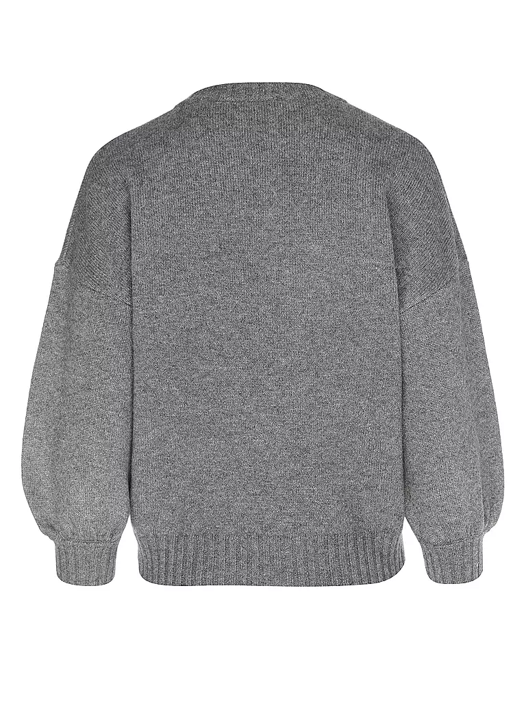 DAVIDA | Kaschmirpullover | grau