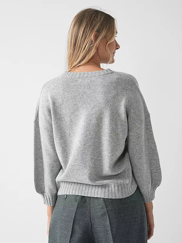 DAVIDA | Kaschmirpullover | grau