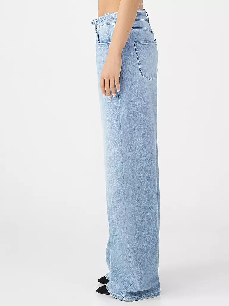 DAWN DENIM | Jeans Wide Leg SUNNY | hellblau