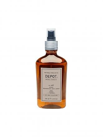 DEPOT | No.607 - SPORT REFRESHING BODY SPRAY 200ml