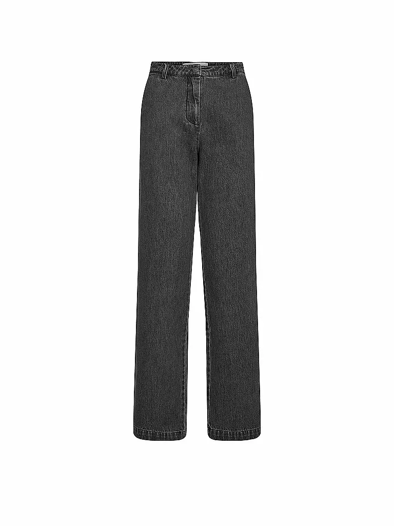 DESIGNERS REMIX | Jeans Wide Leg MILES SUIT | schwarz