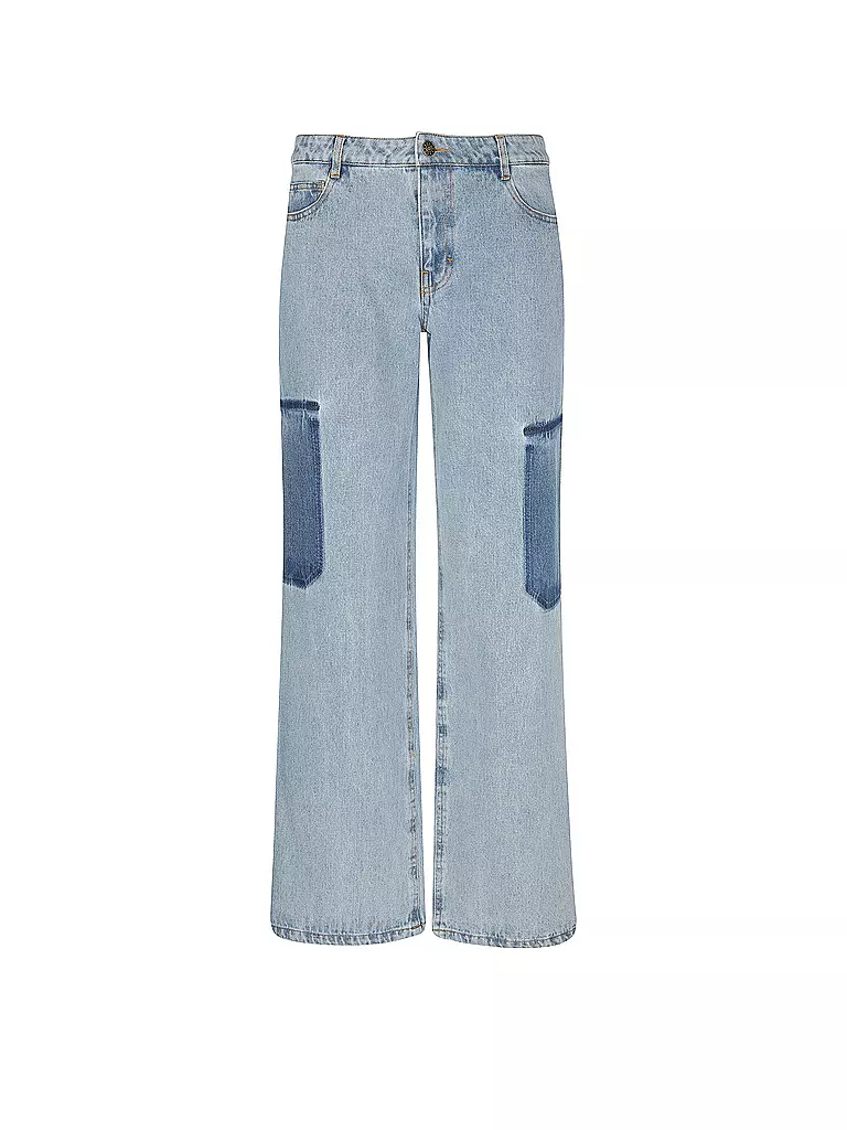 DESIGNERS REMIX | Jeans Wide Leg MILES | hellblau