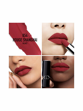 DIOR | Lippenstift - Rouge Dior Velvet Lipstick (854 Rouge Shanghai)