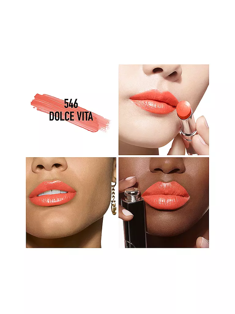 DIOR | Lippenstift - Dior Addict (546 Dolce Vita)  | orange