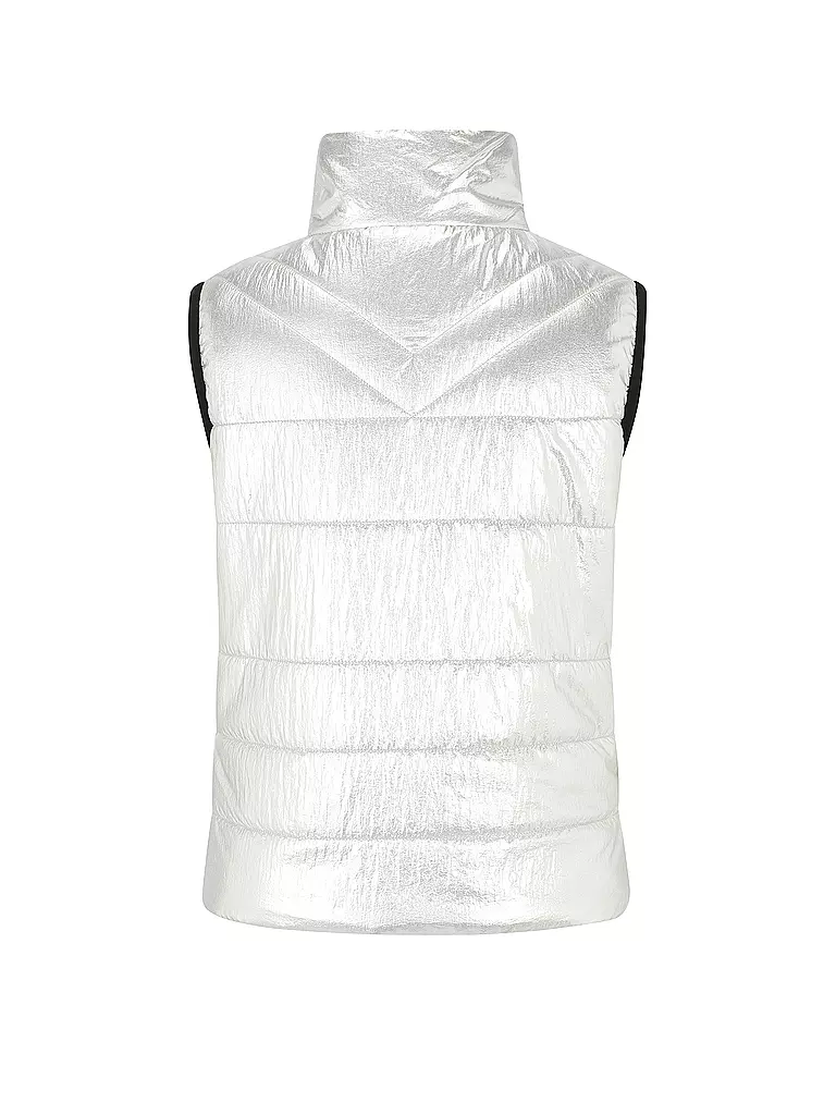 DORIS STREICH | Steppgilet | silber