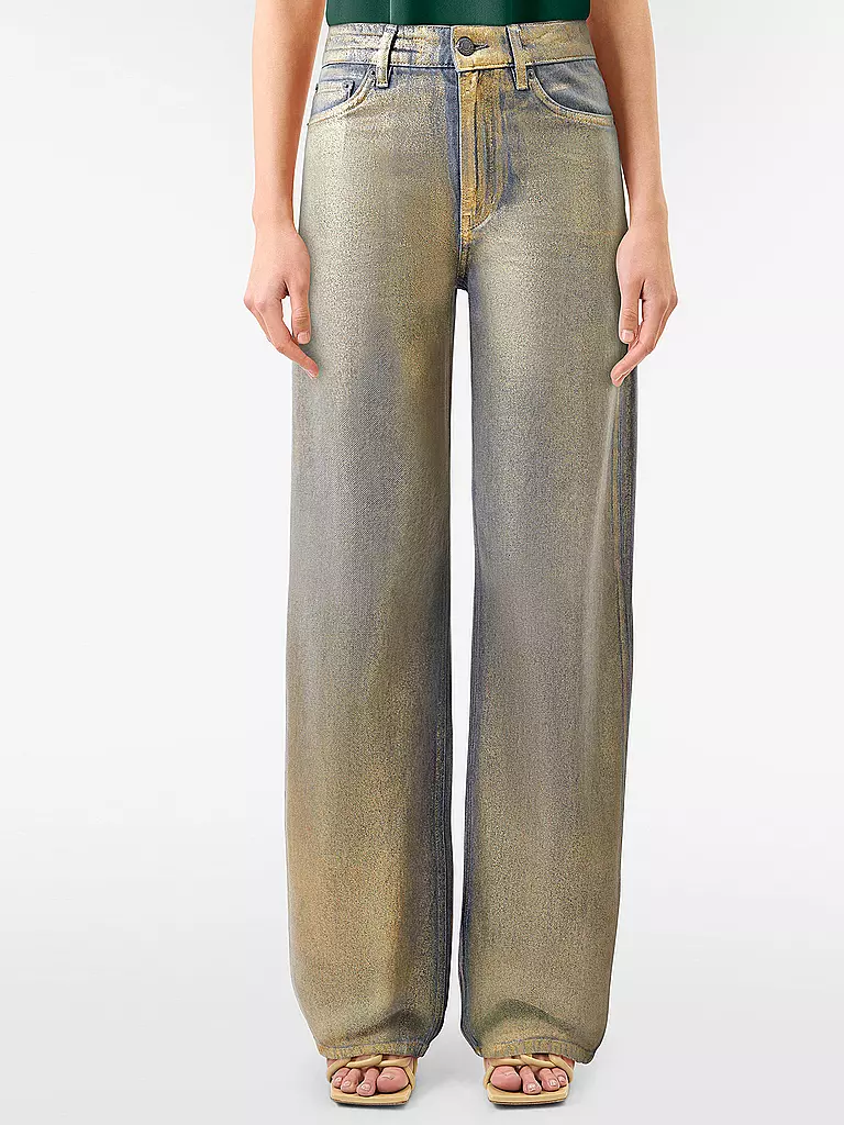 DRYKORN | Jeans Wide Leg  | gold