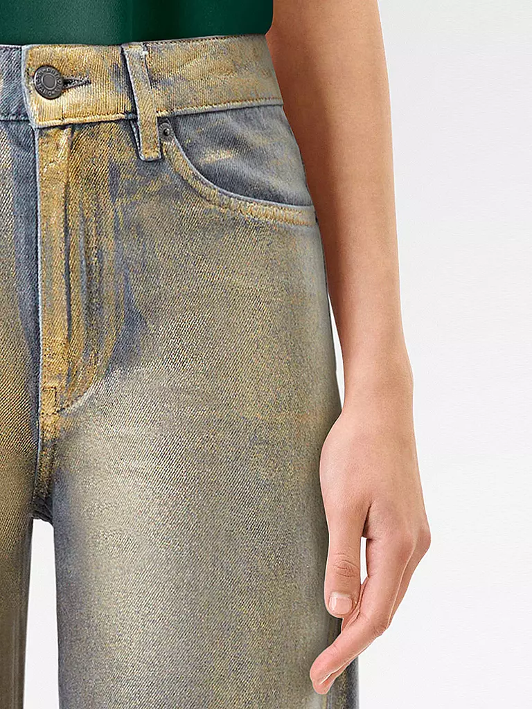 DRYKORN | Jeans Wide Leg  | gold