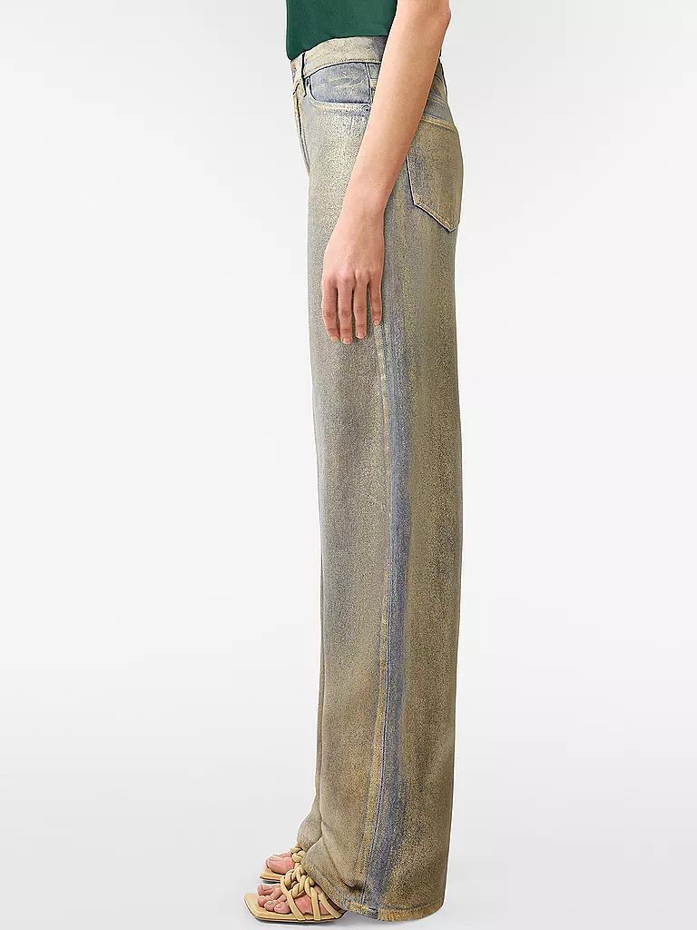 DRYKORN | Jeans Wide Leg  | gold