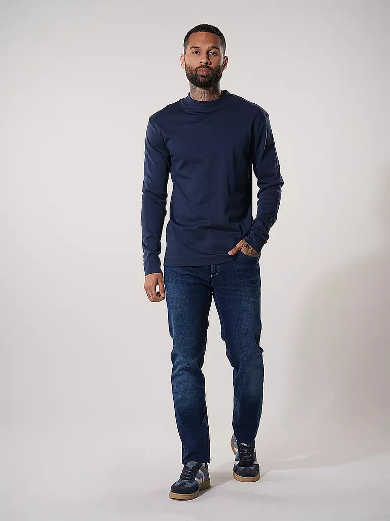 DRYKORN | Langarmshirt Drynamic Moritz | dunkelblau