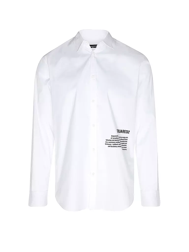 DSQUARED2 | Hemd Regular Fit  | weiss