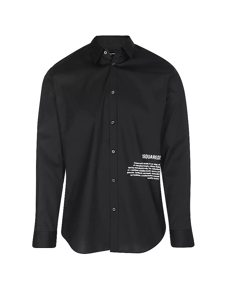 DSQUARED2 | Hemd Regular Fit  | schwarz