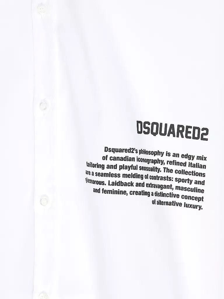 DSQUARED2 | Hemd Regular Fit | weiss