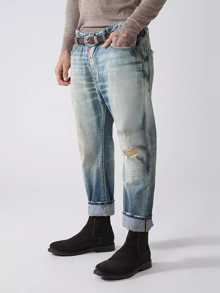 DSQUARED2 | Jeans Tapered Fit BIG BROTHER JEAN | blau