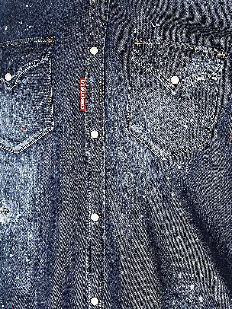 DSQUARED2 | Jeanshemd | blau