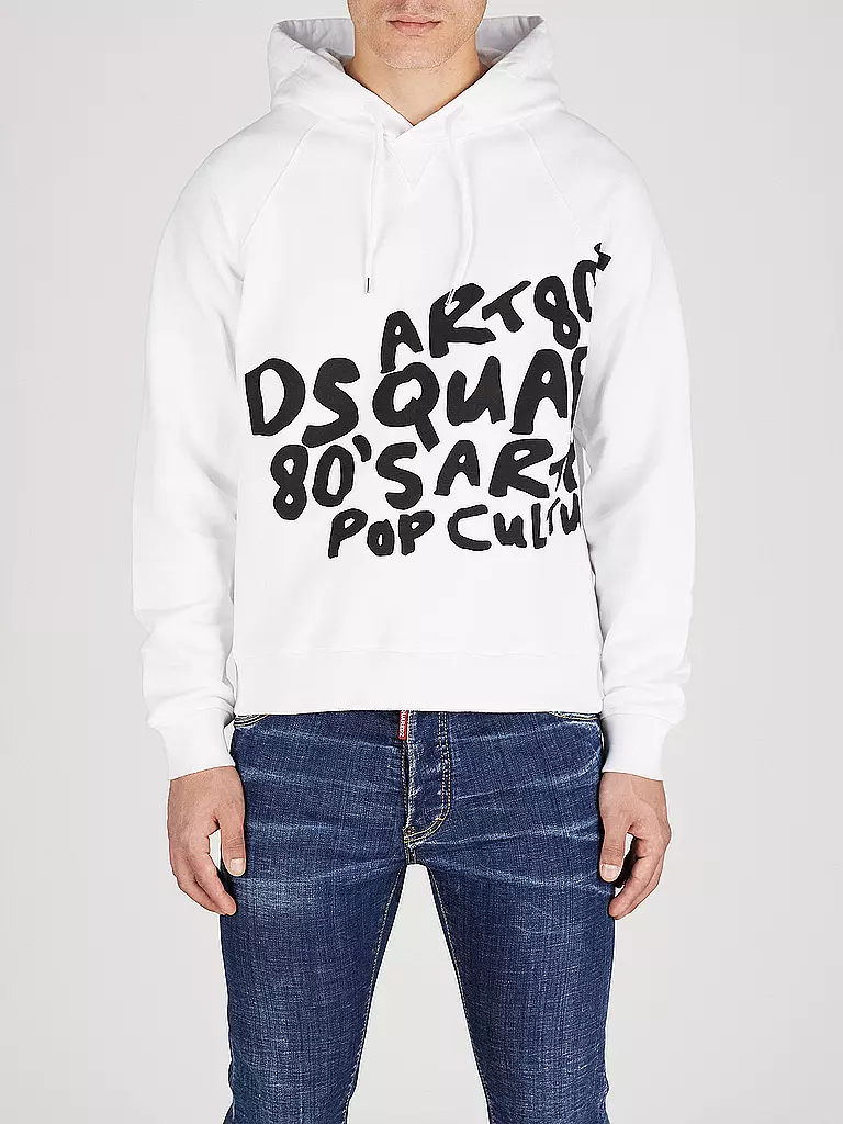 DSQUARED2 | Kapuzensweater - Hoodie | weiss