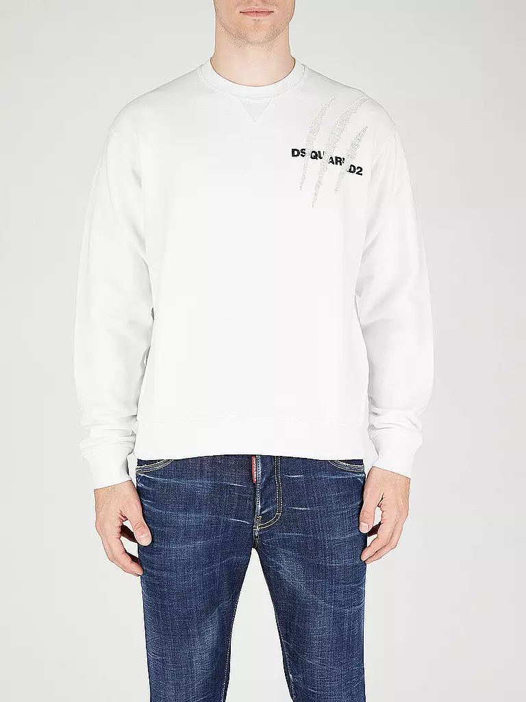 DSQUARED2 | Sweater COOL FIT | weiss