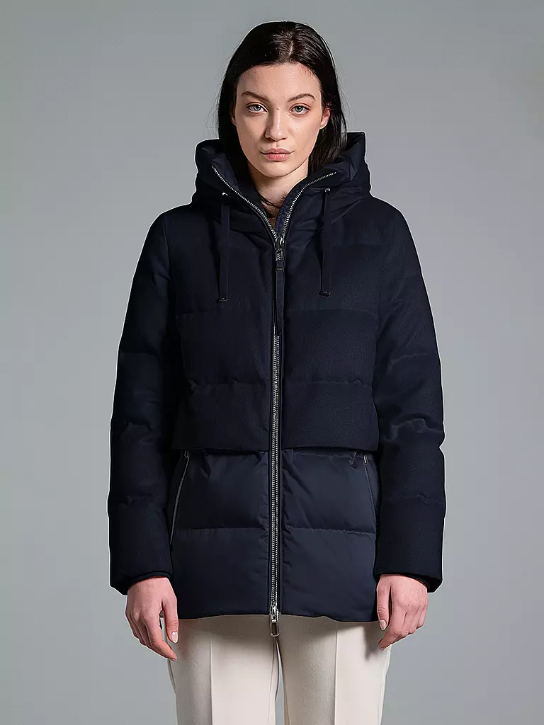 DUNO | Daunensteppjacke KEIKO | dunkelblau