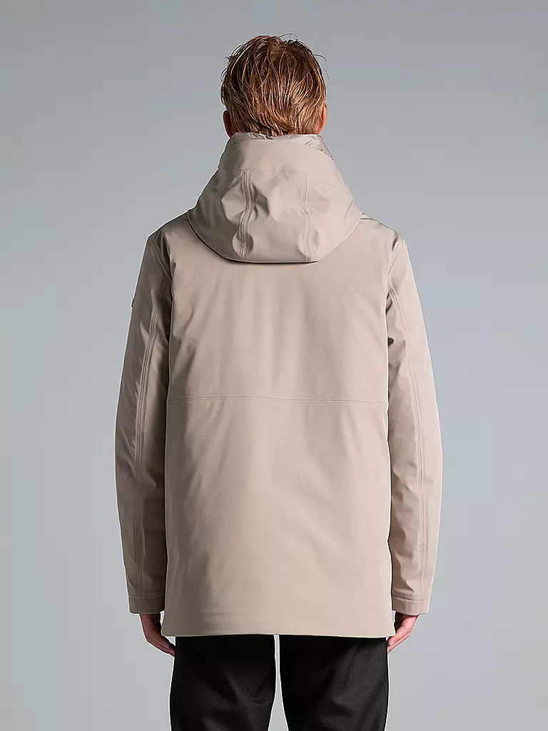 DUNO | Parka SULPHURCAPALBIO | beige