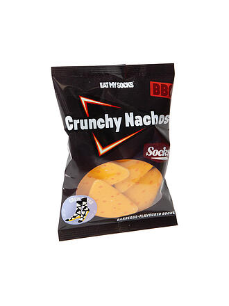 EAT MY SOCKS | Socken 36-45 CRUNCHY NACHOS schwarzweiss