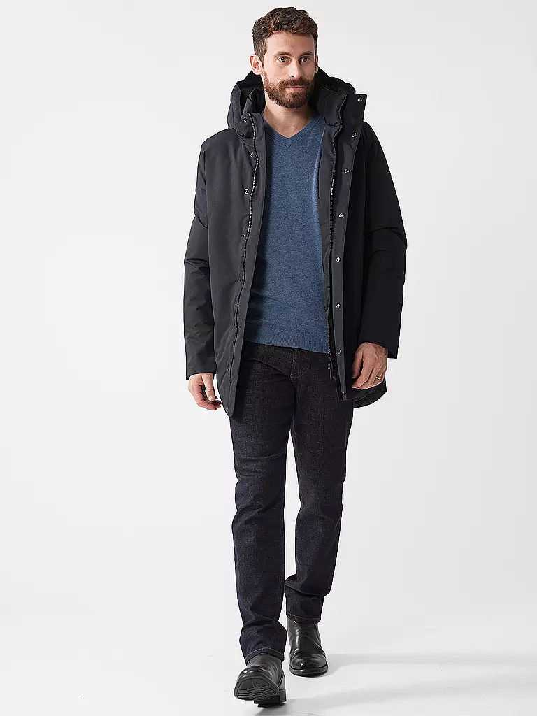 ECOALF | Parka PARKOALF | schwarz